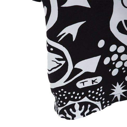 Polar Skate Co Spiral Shirt Black/White POL-SPIRALS Degli Uberti